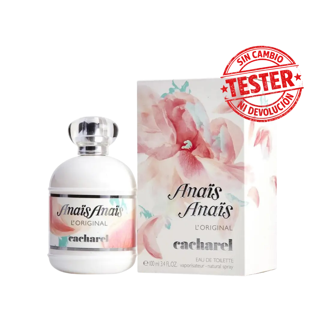 Cacharel Anais Anais L'Original EDT Tester 100ml Mujer - Prestige Perfumería Viña del Mar