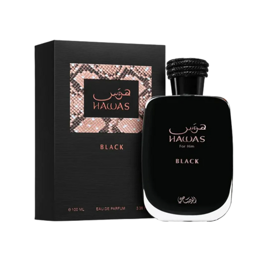 Rasasi Hawas Black EDP 100ml - Hombre