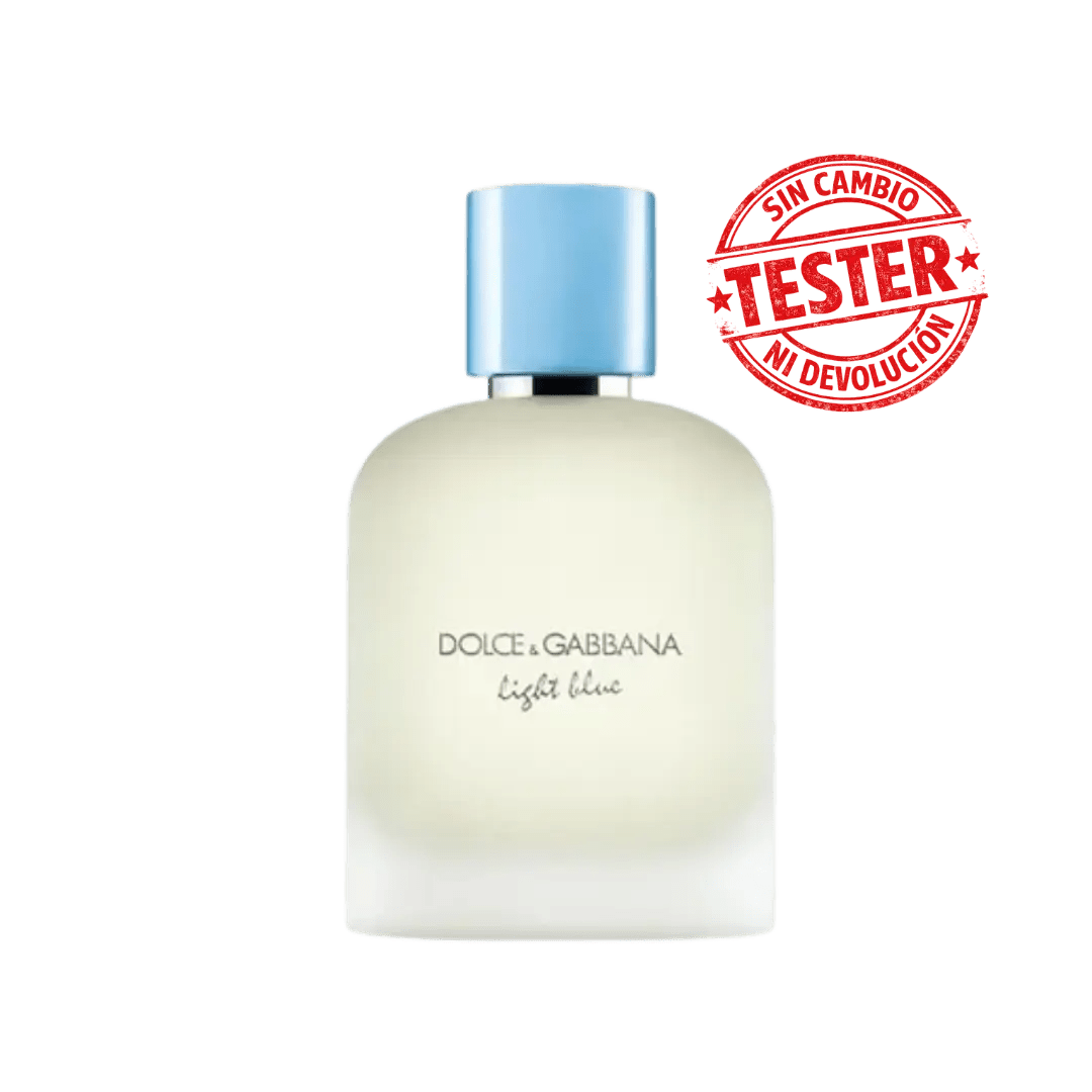 Dolce & Gabbana New Light Blue Pour Homme Tester EDT 100ml - Hombre - Prestige perfumeria