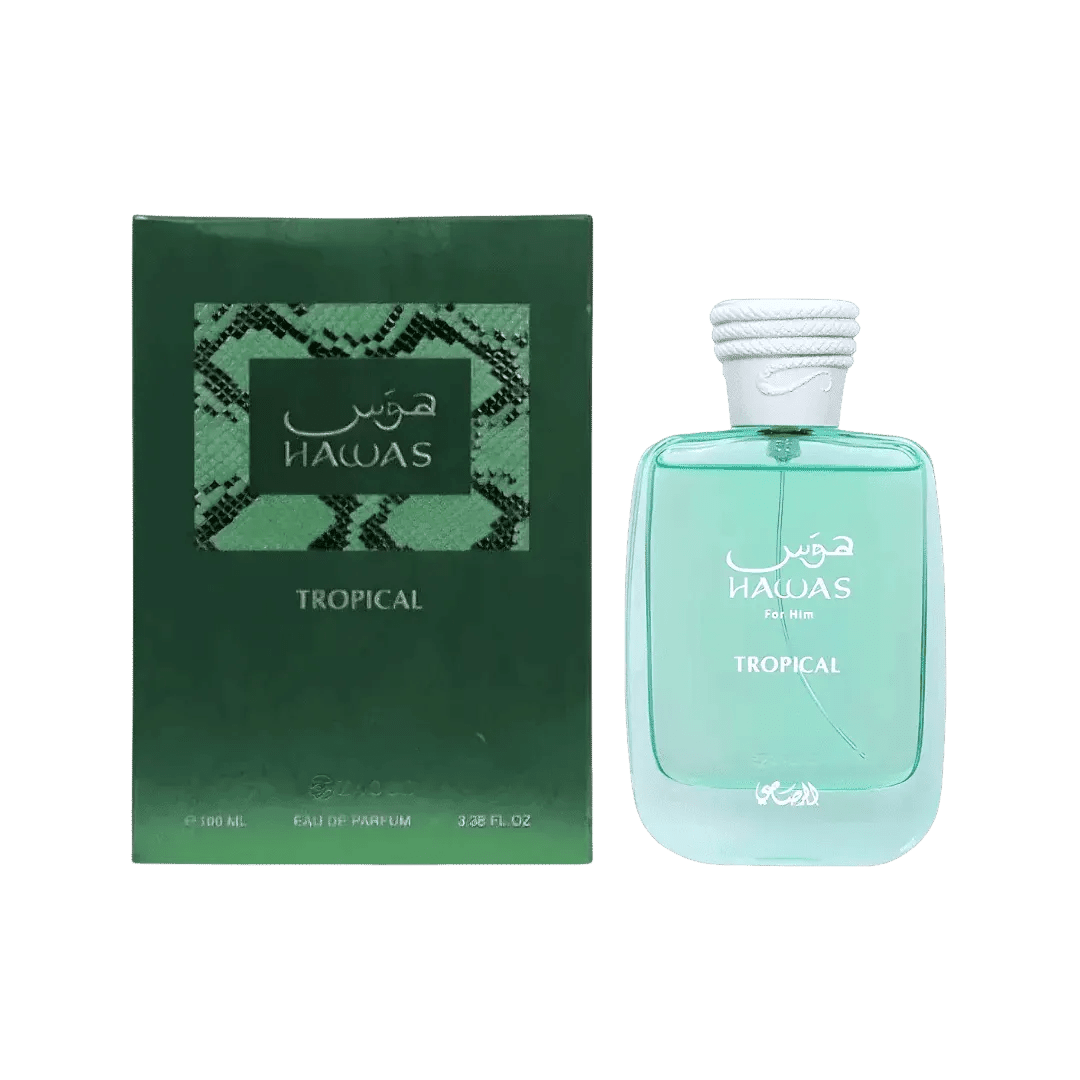 Rasasi Hawas Tropical EDP 100ml - Hombre / Unisex - Prestige perfumeria